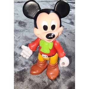 Arco Vintage Disney Mickey Mouse Figurine 4.5" Collectible Toy cake topper